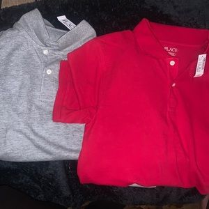 6 uniform shirts